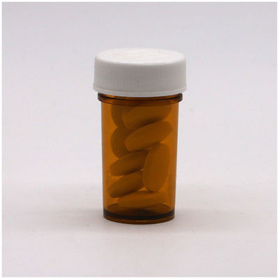 Contenedor de botellas de píldoras de plástico PET de 15 ml para la fiabilidad química del polvo sólido