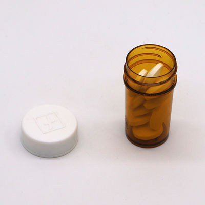 Contenedor de botellas de píldoras de plástico PET de 15 ml para la fiabilidad química del polvo sólido