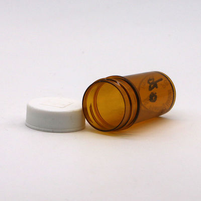 Contenedor de botellas de píldoras de plástico PET de 15 ml para la fiabilidad química del polvo sólido
