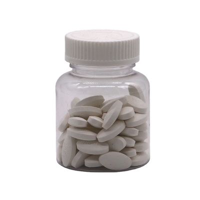 Capa a prueba de niños Botella de PET de 180 ml para píldoras/vitaminas/cápsulas Tipo de sellado