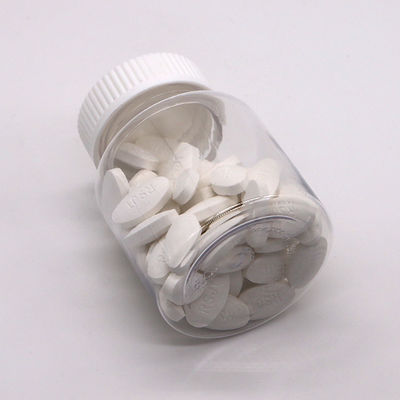 Capa a prueba de niños Botella de PET de 180 ml para píldoras/vitaminas/cápsulas Tipo de sellado