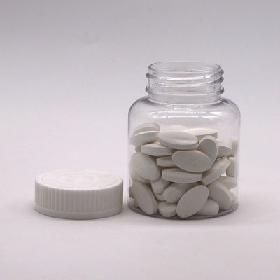 Capa a prueba de niños Botella de PET de 180 ml para píldoras/vitaminas/cápsulas Tipo de sellado