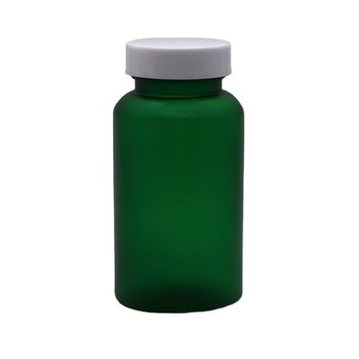 Botella finalizada de 250 ml de PET mate para medicinas de suplemento de píldoras