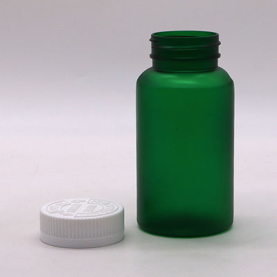 Botella finalizada de 250 ml de PET mate para medicinas de suplemento de píldoras
