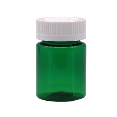 Botella con collar de PET de 60 ml para el embalaje de suplementos medicinales de grado farmacéutico