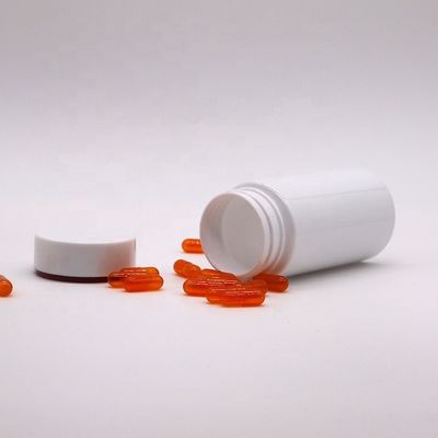 Botella de cápsulas de plástico redondo de 150 ml/5 oz PET Ideal para medicamentos y suplementos de salud