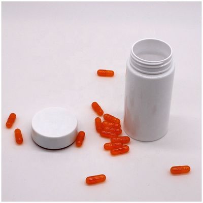 Botella de cápsulas de plástico redondo de 150 ml/5 oz PET Ideal para medicamentos y suplementos de salud