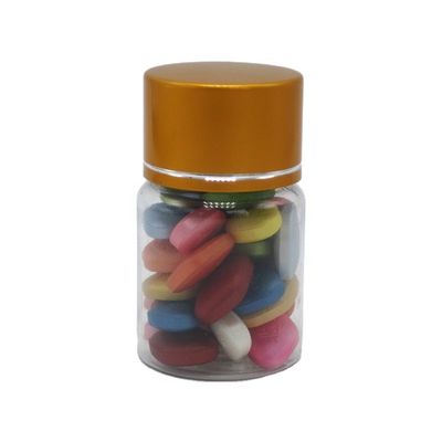 Botella PET de 25 ml para el embalaje de cápsulas y pastillas Solución de embalaje de medicamentos conveniente
