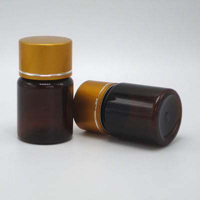 Botella PET de 25 ml para el embalaje de cápsulas y pastillas Solución de embalaje de medicamentos conveniente