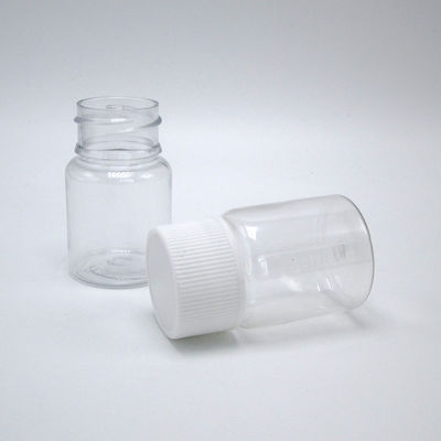 Botella PET de 25 ml para el embalaje de cápsulas y pastillas Solución de embalaje de medicamentos conveniente