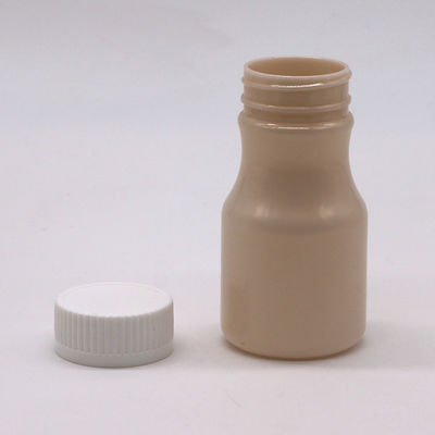 Botella de plástico PET de 60 ml con acabado mate y color personalizado