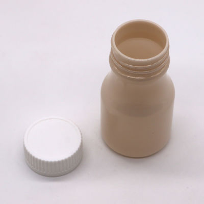 Botella de plástico PET de 60 ml con acabado mate y color personalizado