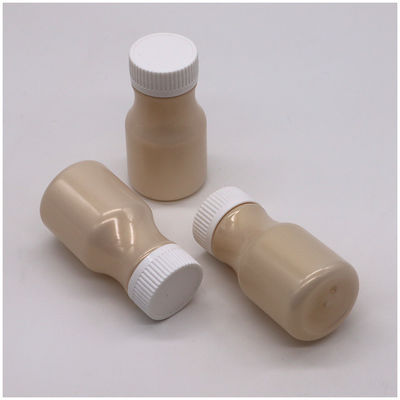 Botella de plástico PET de 60 ml con acabado mate y color personalizado