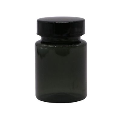70 ml de PET botella transparente envases de plástico para medicamentos con tapa de tornillo Servicio OEM