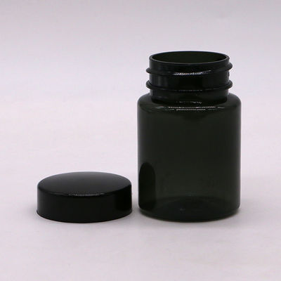 70 ml de PET botella transparente envases de plástico para medicamentos con tapa de tornillo Servicio OEM