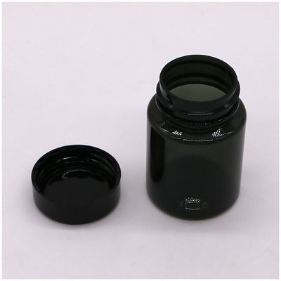 70 ml de PET botella transparente envases de plástico para medicamentos con tapa de tornillo Servicio OEM