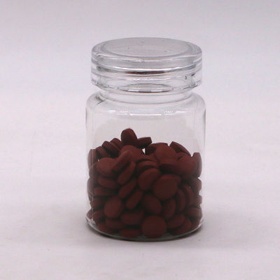 70 ml de PET botella transparente envases de plástico para medicamentos con tapa de tornillo Servicio OEM