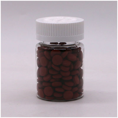 70 ml de PET botella transparente envases de plástico para medicamentos con tapa de tornillo Servicio OEM