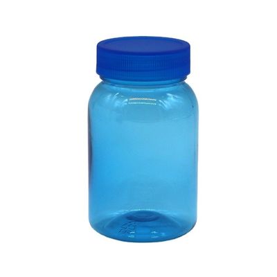 100 ml de PET redondo de color personalizado de grado farmacéutico