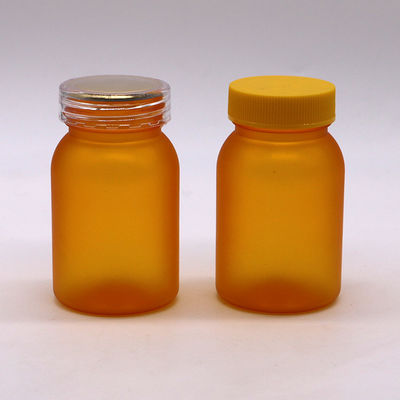 100 ml de PET redondo de color personalizado de grado farmacéutico