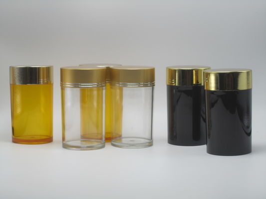 Botella vacía redonda de pastillas de plástico PET de 100 ml para envases farmacéuticos
