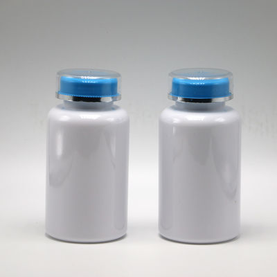 Medicina píldora en polvo cápsula comprimido 90CC PET botella de plástico con tapa de tornillo y servicio OEM