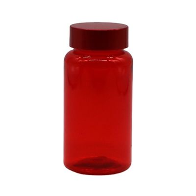 CAP 4OZ 120ML Botellas de medicamento PET para la salud dietética Suplemento nutricional cápsula píldora