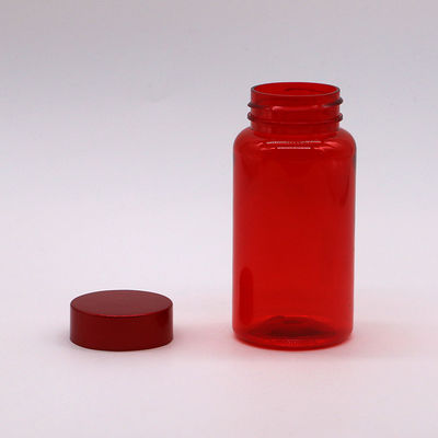 CAP 4OZ 120ML Botellas de medicamento PET para la salud dietética Suplemento nutricional cápsula píldora