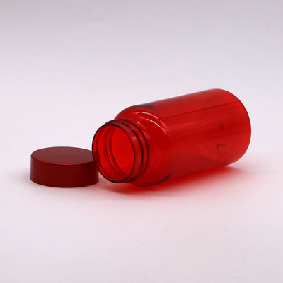 CAP 4OZ 120ML Botellas de medicamento PET para la salud dietética Suplemento nutricional cápsula píldora