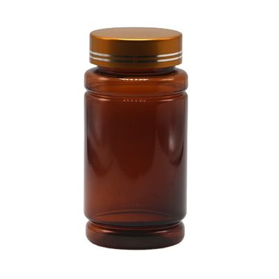 Capaz de proteger a los niños PET Botella de plástico en forma de bambú para píldoras cápsulas