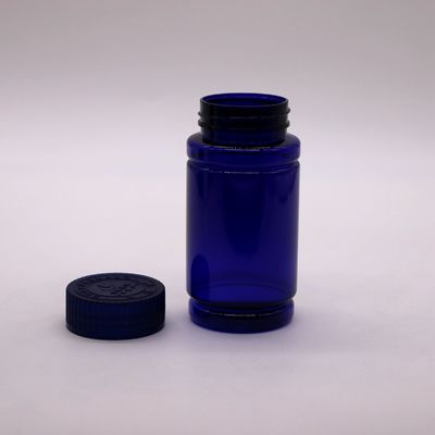 Capaz de proteger a los niños PET Botella de plástico en forma de bambú para píldoras cápsulas