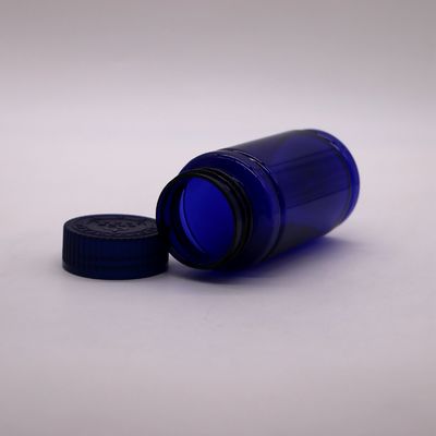 Capaz de proteger a los niños PET Botella de plástico en forma de bambú para píldoras cápsulas