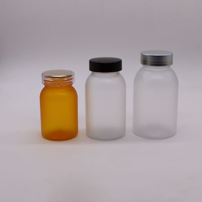 Botellas de cápsulas de 200 ml con tapa de seguridad y recipientes de píldoras en color personalizado