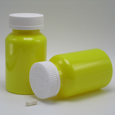 Varios colores 300ml PET Botella de plástico médico vacío de grado farmacéutico para suplemento de cápsulas de píldoras