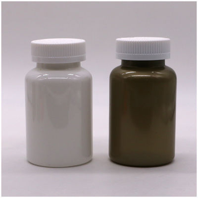 Varios colores 300ml PET Botella de plástico médico vacío de grado farmacéutico para suplemento de cápsulas de píldoras
