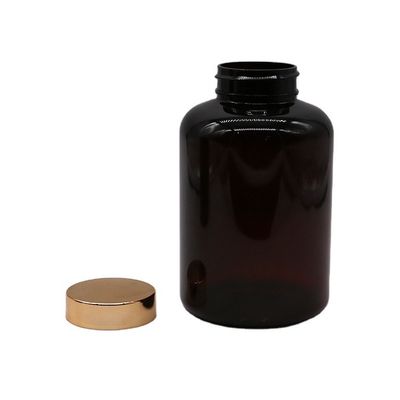 Capilla de tornillo y etiquetas de color personalizadas para recipientes de medicamentos PET de plástico de 500 ml
