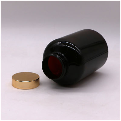 Capilla de tornillo y etiquetas de color personalizadas para recipientes de medicamentos PET de plástico de 500 ml