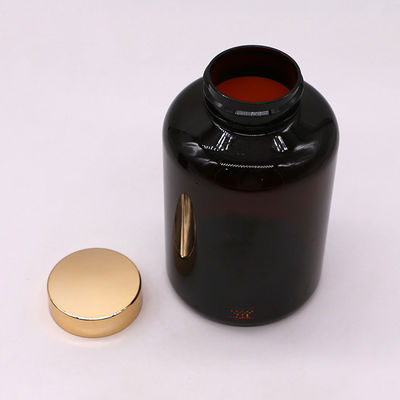 Capilla de tornillo y etiquetas de color personalizadas para recipientes de medicamentos PET de plástico de 500 ml