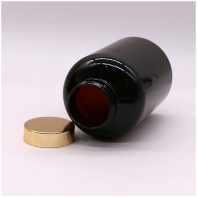 Capilla de tornillo y etiquetas de color personalizadas para recipientes de medicamentos PET de plástico de 500 ml