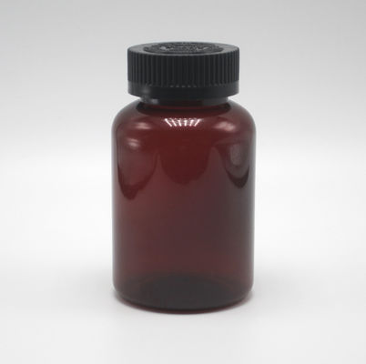 Capilla de perforación 180 ml Botella de píldoras de plástico PET para píldoras en polvo Cápsula HOT SEAL