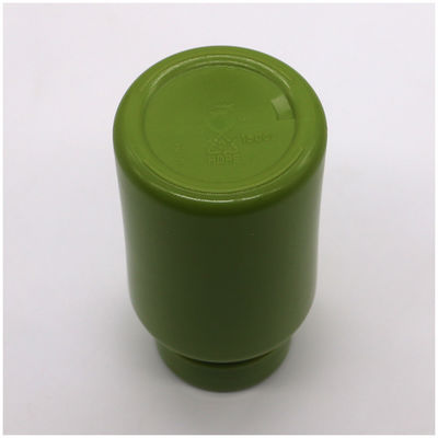 Botella de plástico HDPE de 150 ml 5 oz boca ancha envases de cápsulas vacías con tapa de vuelta