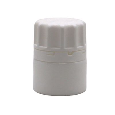 20 ml de cápsula de medicina sólida recargable en HDPE blanco, pastilla, tableta, frasco de plástico para otros medicamentos