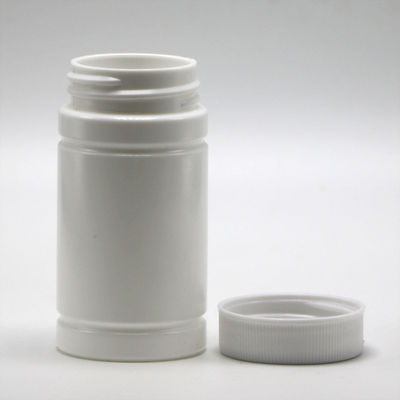 Capa a prueba de niños 80ML Botella de plástico PE para tabletas Tipo de sellado de tapa de tornillo Muestras libres