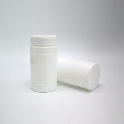 Capa a prueba de niños 80ML Botella de plástico PE para tabletas Tipo de sellado de tapa de tornillo Muestras libres
