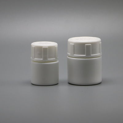 Botella de plástico HDPE de 15 mm para soluciones de almacenamiento farmacéutico de pequeña capacidad