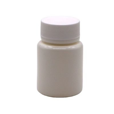 Pilula Cápsula Tableta 40CC Botella con tapa de tornillo Material HDPE Impresión de etiqueta personalizada