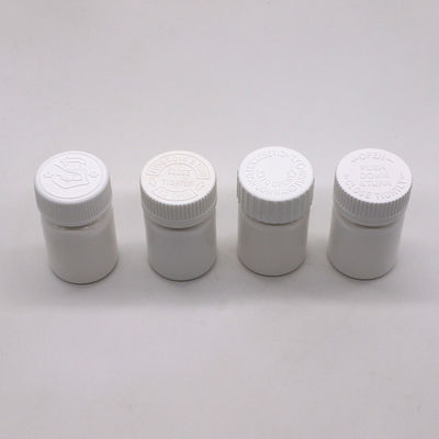 Botella de plástico HDPE de 40 ml de pequeña capacidad con tapa de tornillo e impresión de etiquetas personalizadas