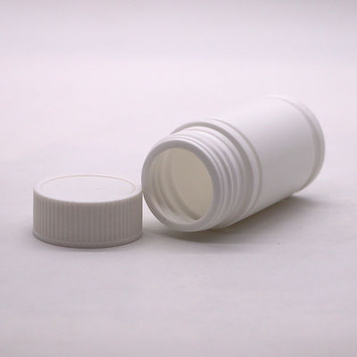 Botella de plástico de bambú de HDPE de 60 mm de pequeña capacidad con tapa de tornillo y material de cuello HDPE