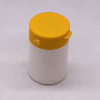 Contenedor de suplemento vitamínico Botella de medicamento de HDPE de 70 ml con tapa desmontable