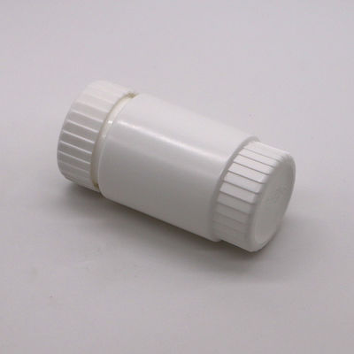 Botella de frasco de plástico HDPE con tapa de tornillo hecha de material HDPE